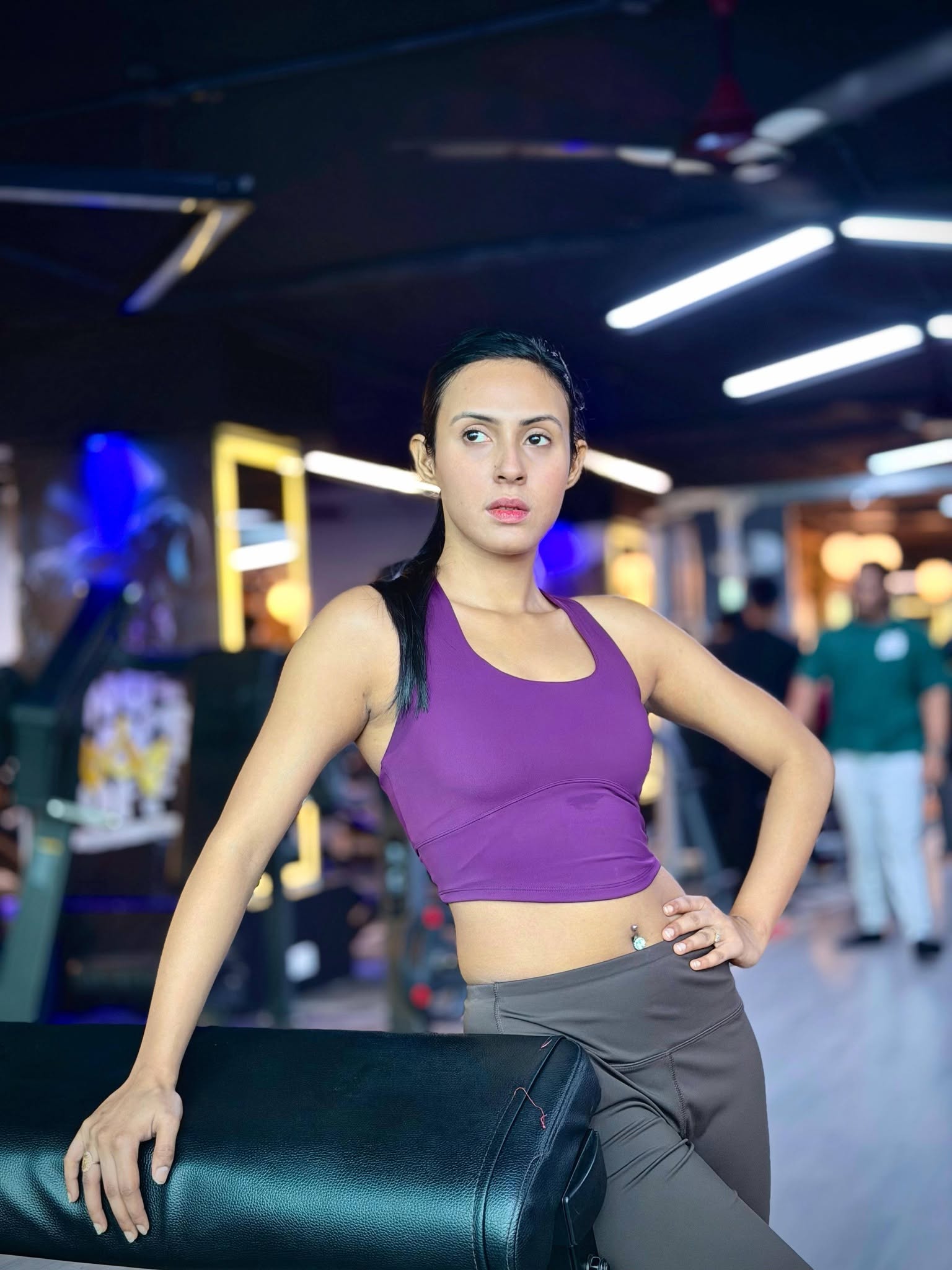 Cherry Drops member on the training floor